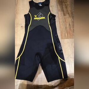 Seadoo Black and Yellow Wetsuit
